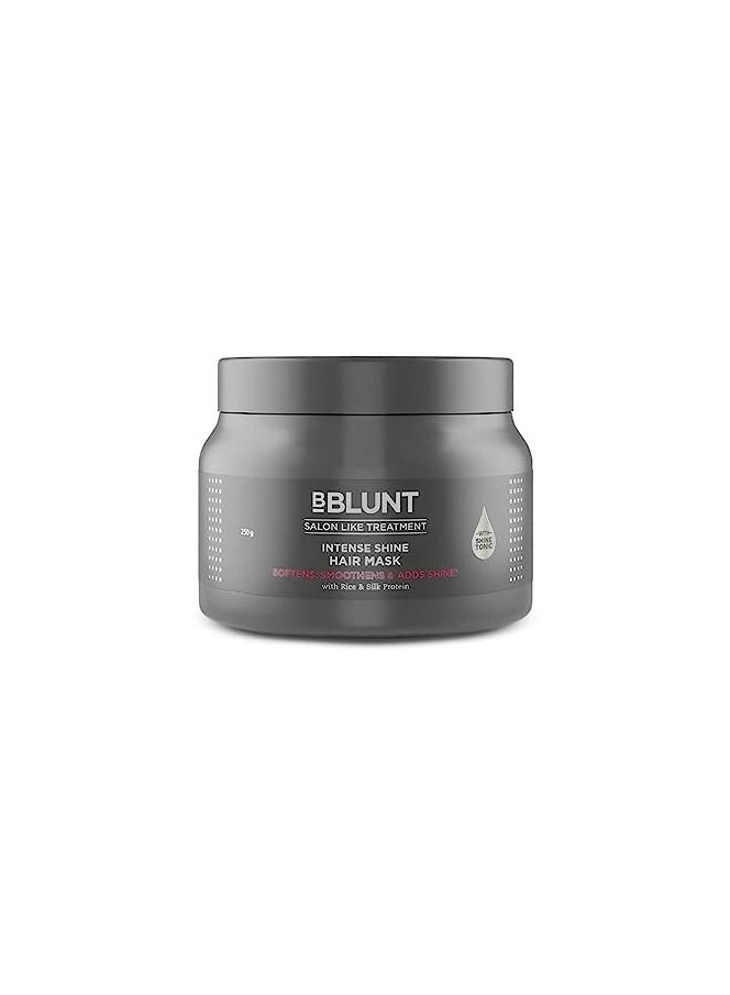 BBLUNT Intense Shine Hair Mask with Rice and Silk Protein