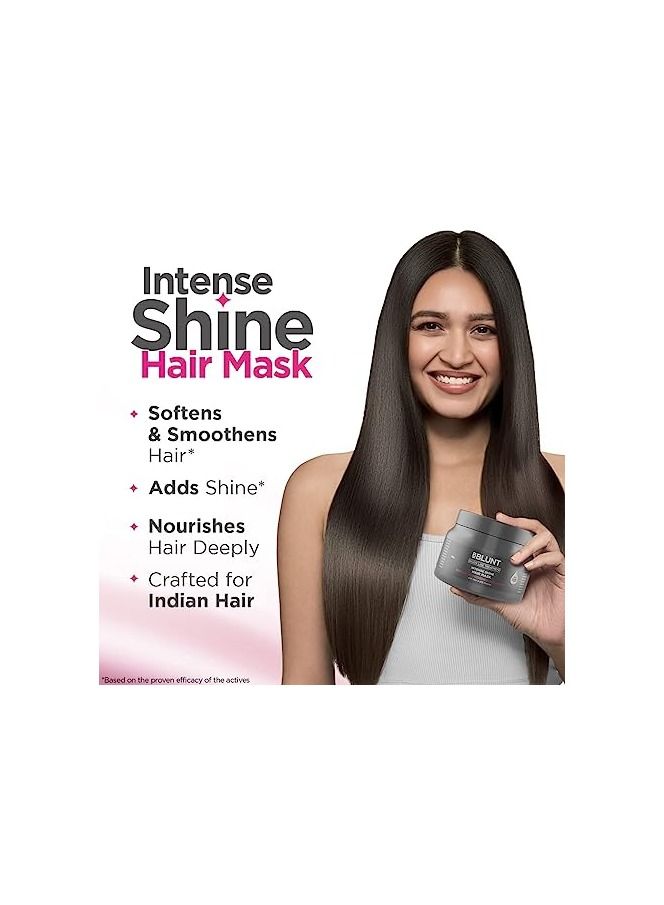 BBLUNT Intense Shine Hair Mask with Rice and Silk Protein