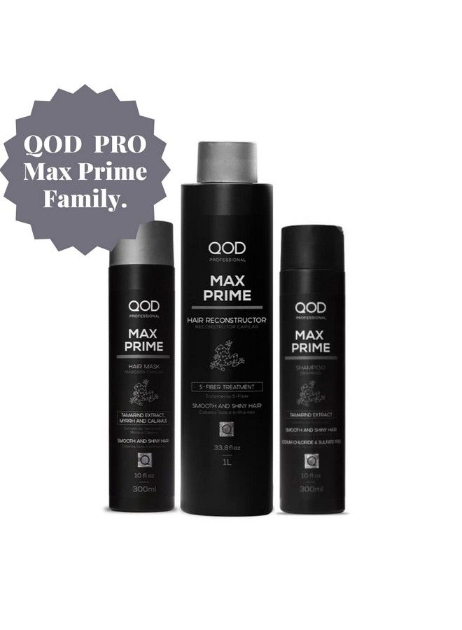 Professional Max Prime After Treatment Hair Mask 300Ml ; Sulphate Free ; Sodium Chloride Free