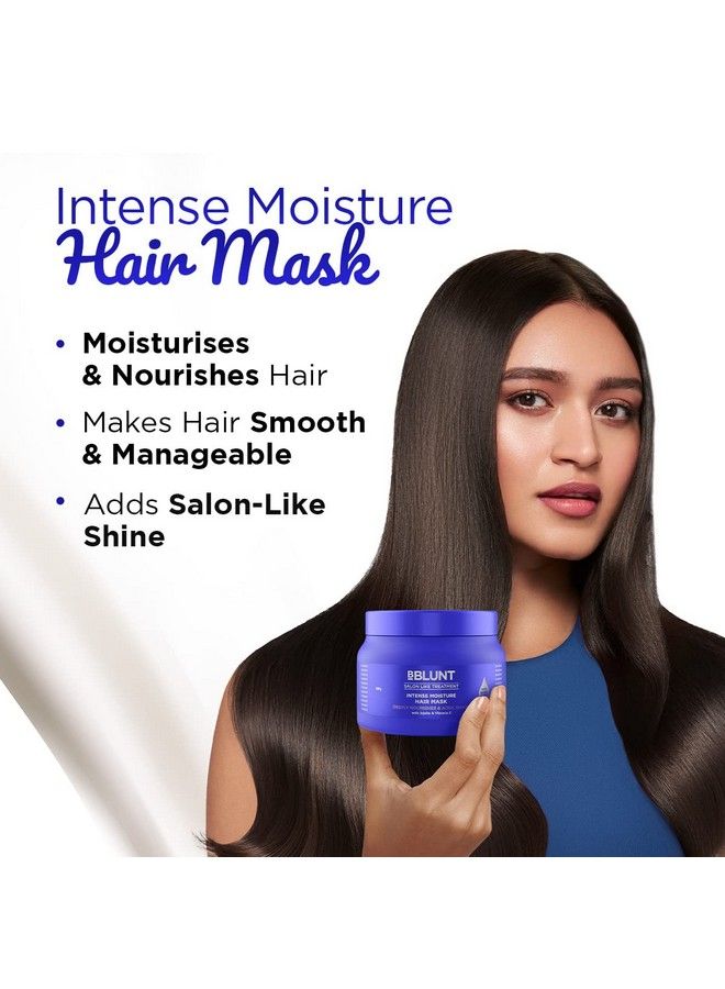 Intense Moisture Hair Mask With Jojoba Oil & Vitamin E For Nourished & Shiny Hair 250 G