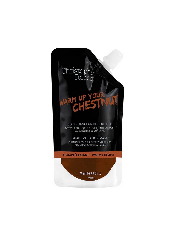 Christophe Robin Shade Variation Mask - Warm Chestnut Pocket 75ml