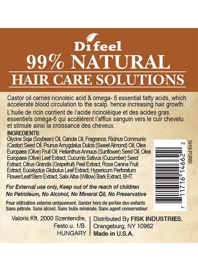 99% Natural Moisturizing Hair Care Solutions Progrowth 7.1 Oz. Deluxe 2Pc Gift Set