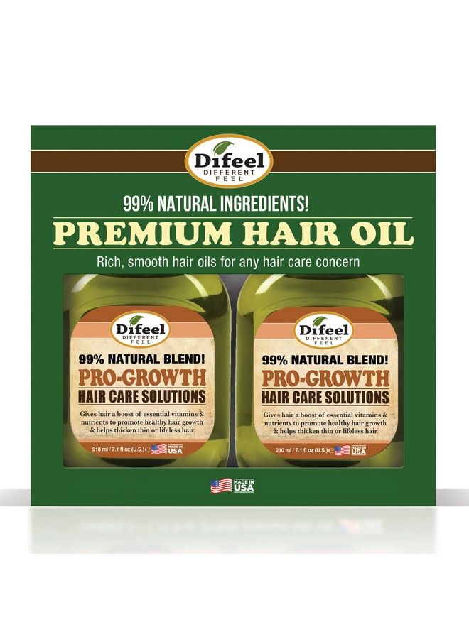 99% Natural Moisturizing Hair Care Solutions Progrowth 7.1 Oz. Deluxe 2Pc Gift Set