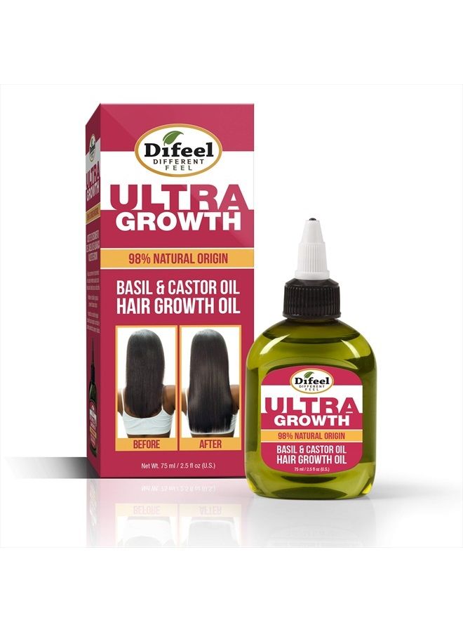 Ultra Growth Basil & Castor Oil Hair Growth Collection 5-PC Set