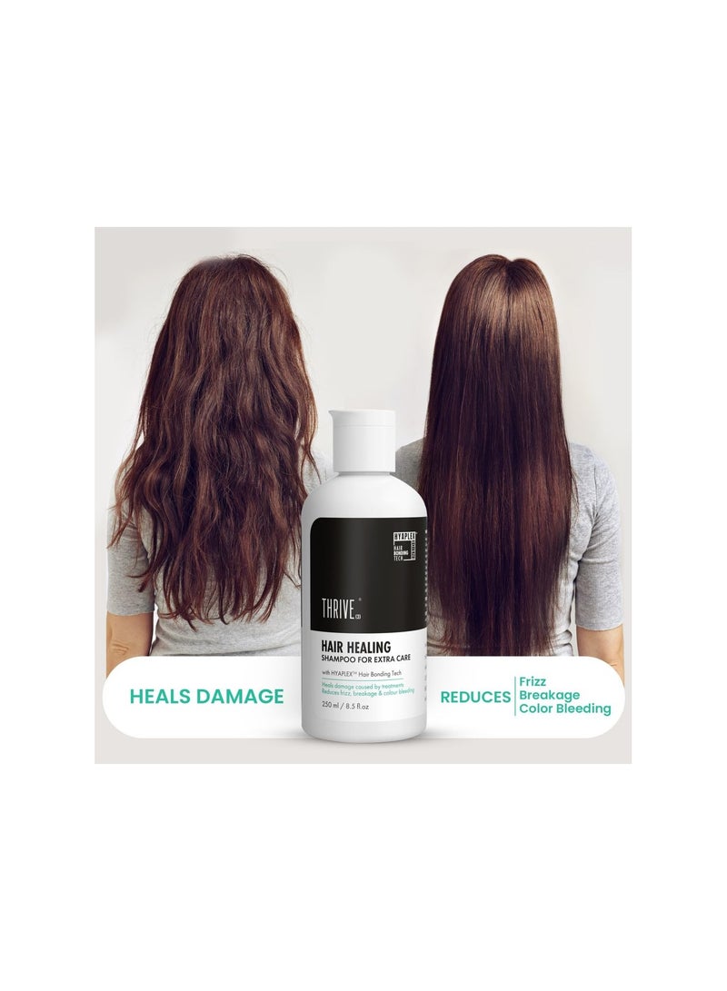 ThriveCo Hair Healing Shampoo Heals damaged caused by treatment reduces Frizz Breakages