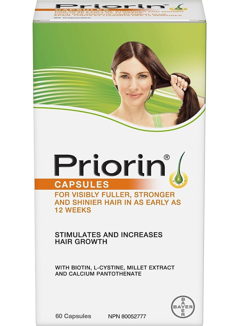 Priorin Intense 60 Capsules Support Healthy Hair Skin and  Nails