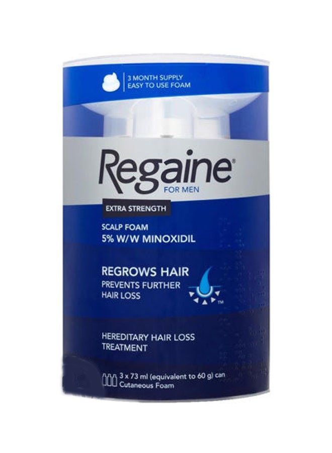 Foam For Men 5% Tripple Pack 3S