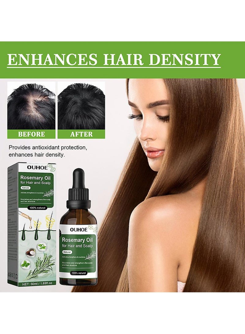 3 Pcs Rosemary Essential Oil For Hair Growth