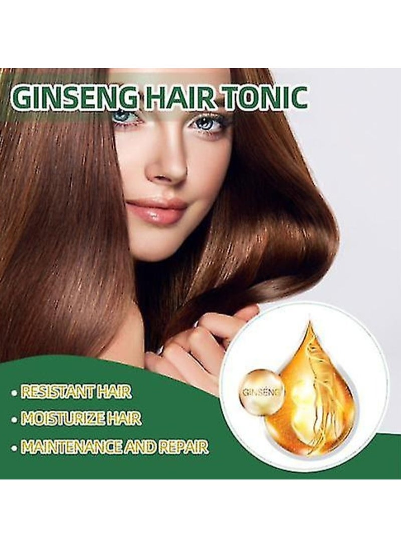 Pack Of 5 Ginseng Essence Moisturizing Hair Mist, Rapid Growth Hair Treatment 7 Day Hair Growth Serum Essence Oil Regrow, for Women & Men