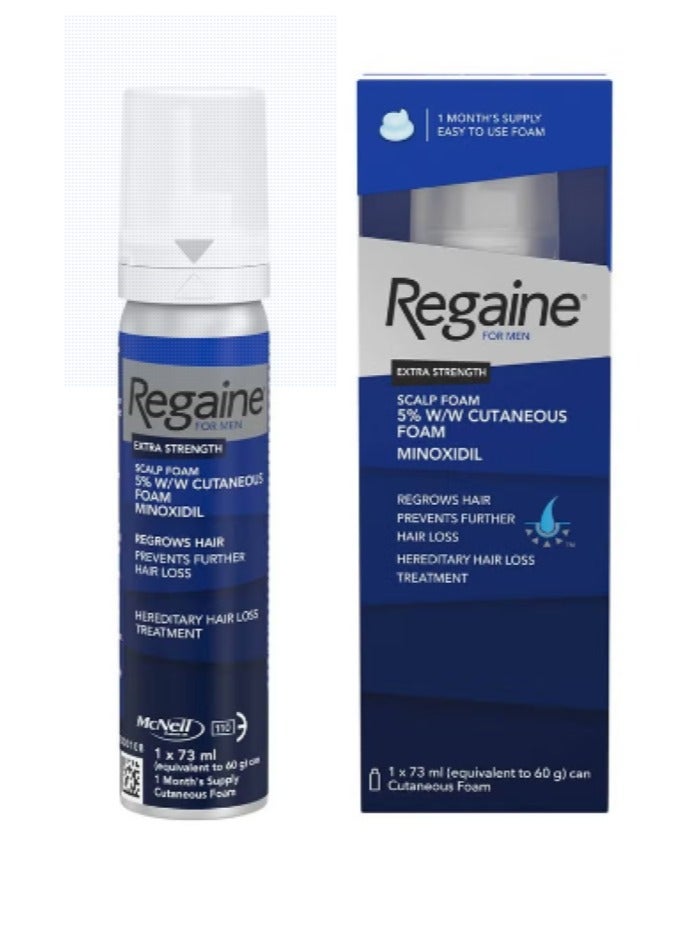 Regaine Men's Strength Hair Loss and Hair Regrowth Treatment 73ml