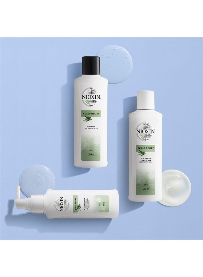 Scalp Relief System Kit for Sensitive, Dry & Itchy Scalp, Paraben & Sulfate Free