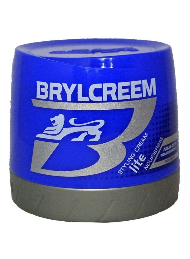 Brylcream Lite Aqua Oxy Cream Hair Styling Cream 250 Ml (Blue)