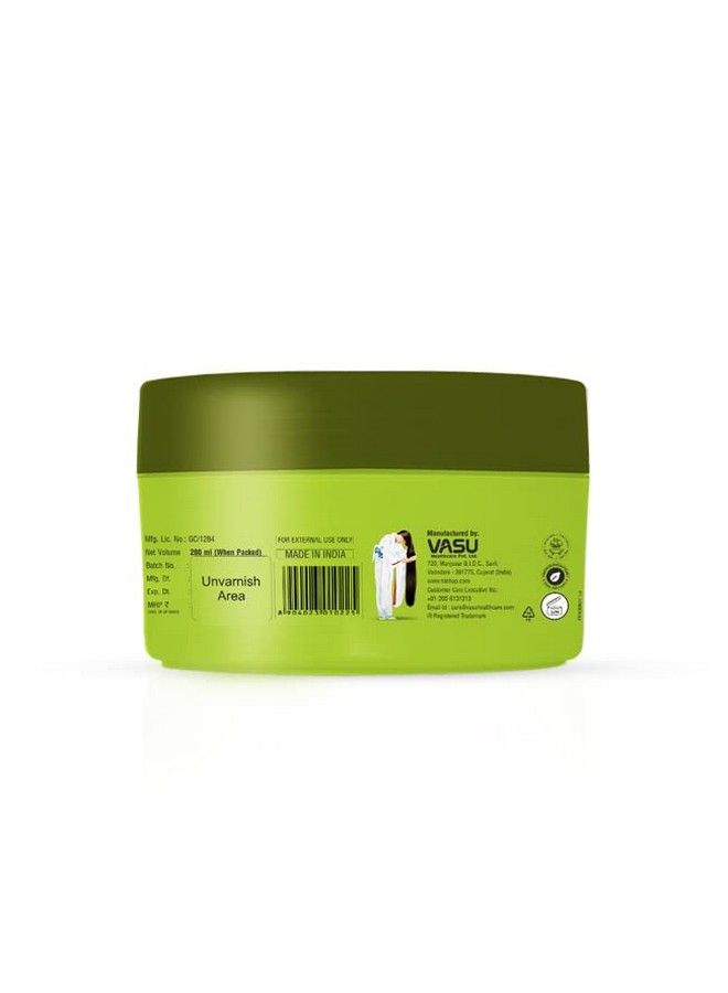 Hair Fall Control Herbal Hair Cream Enriched With Amla Licorice & Bhringaraj Repairs & Nourishes Damaged Hair (200Ml) (Pack Of 2)