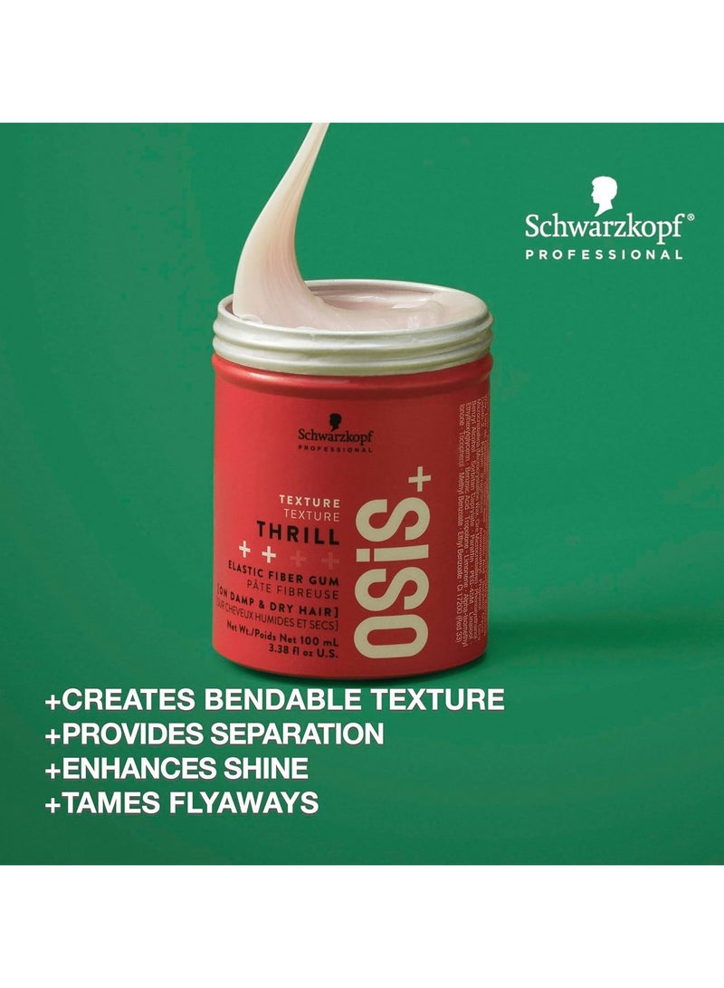 Schwarzkopf Texture Fiber Gum For Elastic Style and Control