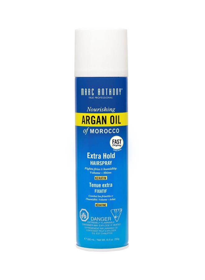 Nourishing Argan Oil Fast Drying Extra Hold Hair Spray 250grams