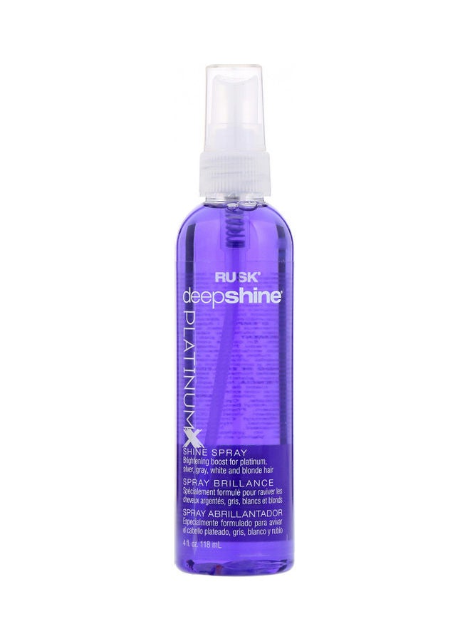 Deepshine Platinum X Shine Spray 118ml