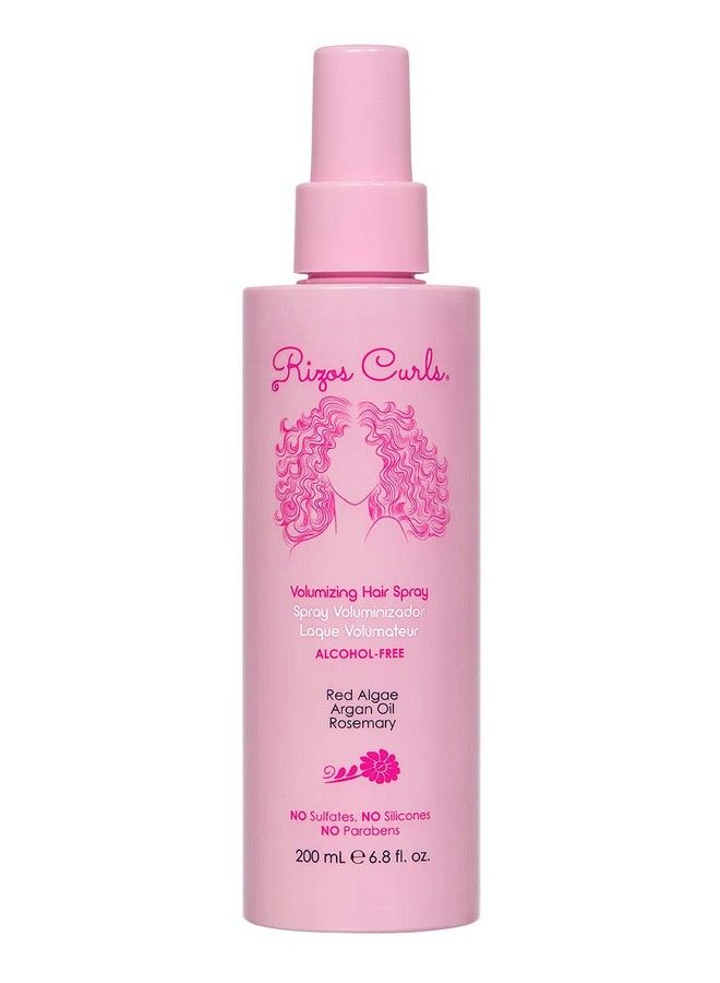 New Alcoholfree Volumizing Hair Spray For Curly Hair Sulfatefree Frizzfree With Red Algae Longlasting Flexible Hold Spray Parabenfree Siliconefree Vegan And Crueltyfree