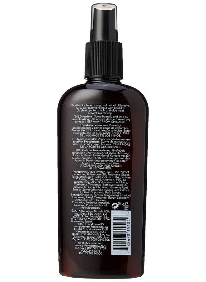 Men Hair Spray By American Crew Medium Hold 8.45 Fl Oz