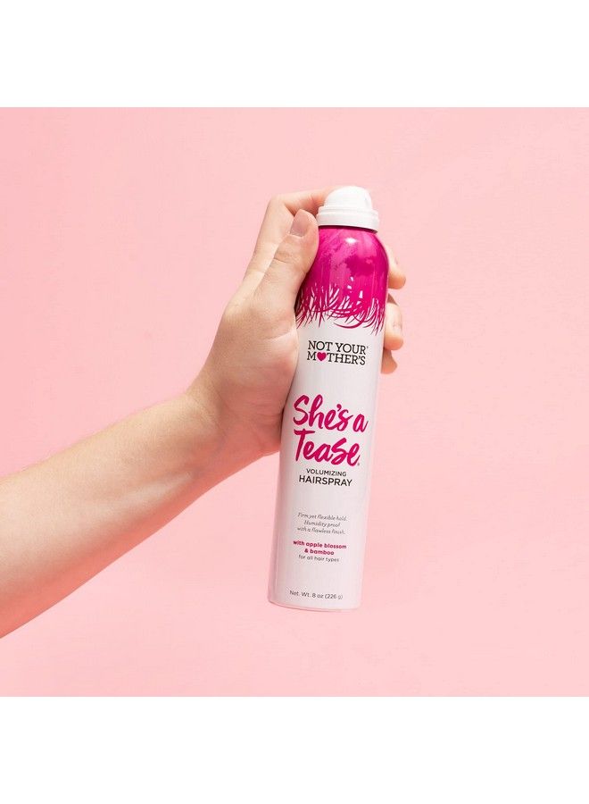 She A Tease Hairspray (3Pack) 8 Oz Volumizing Hairspray Firm Yet Flexible Hold Instantly Volumizes