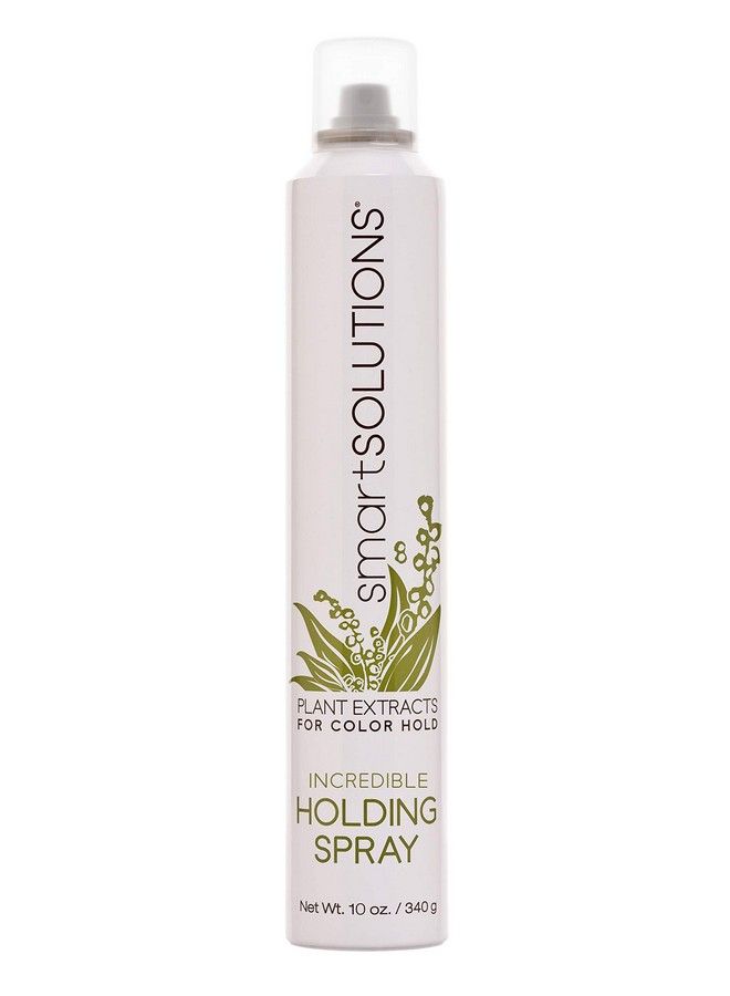 Smartsolutions Incredible Holding Spray 10 Oz | 24Hour Hold | Resists Humidity | Tames Frizz | Nonsticky | No Flakes