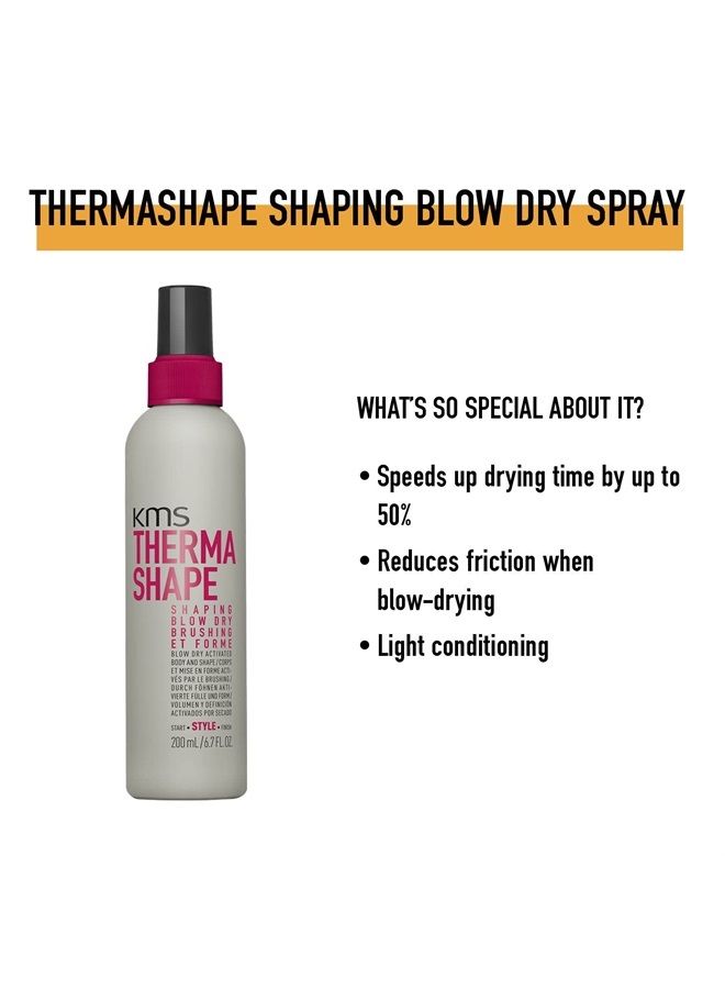 THERMASHAPE Shaping Blow Dry Spray for 50% Faster Dry Time, 6.7 oz