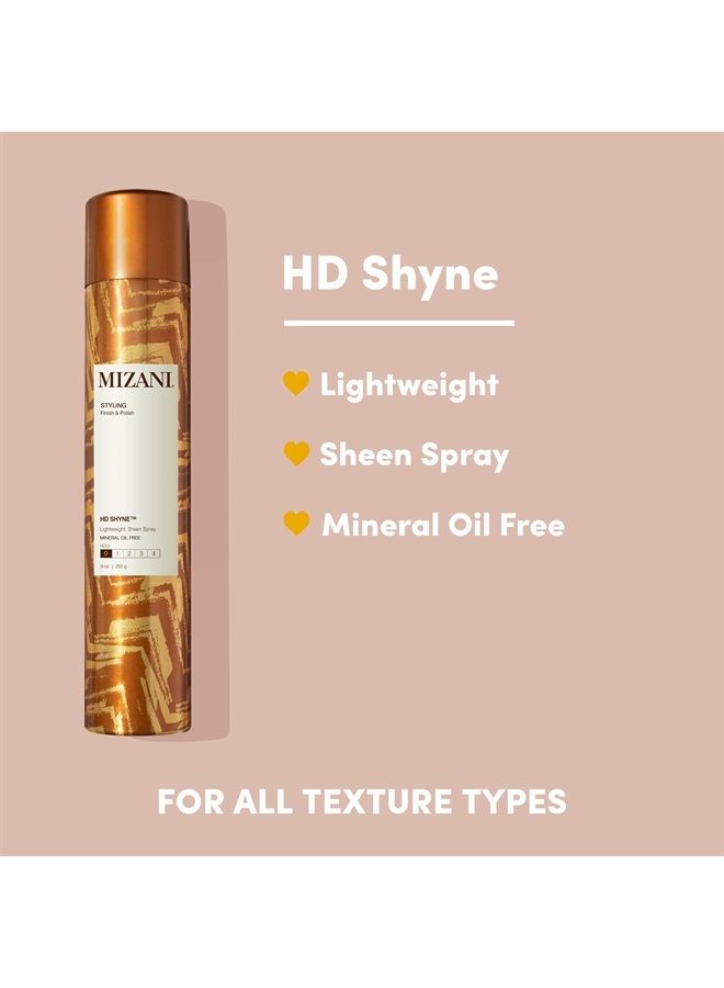 Mizani Hd Shine Lightweight Hairspray, 9 oz