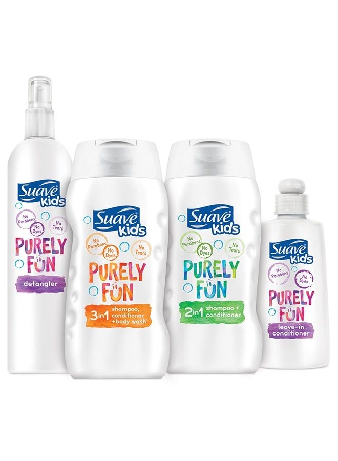 Kids Detangler Spray, Purely Fun, 10 oz