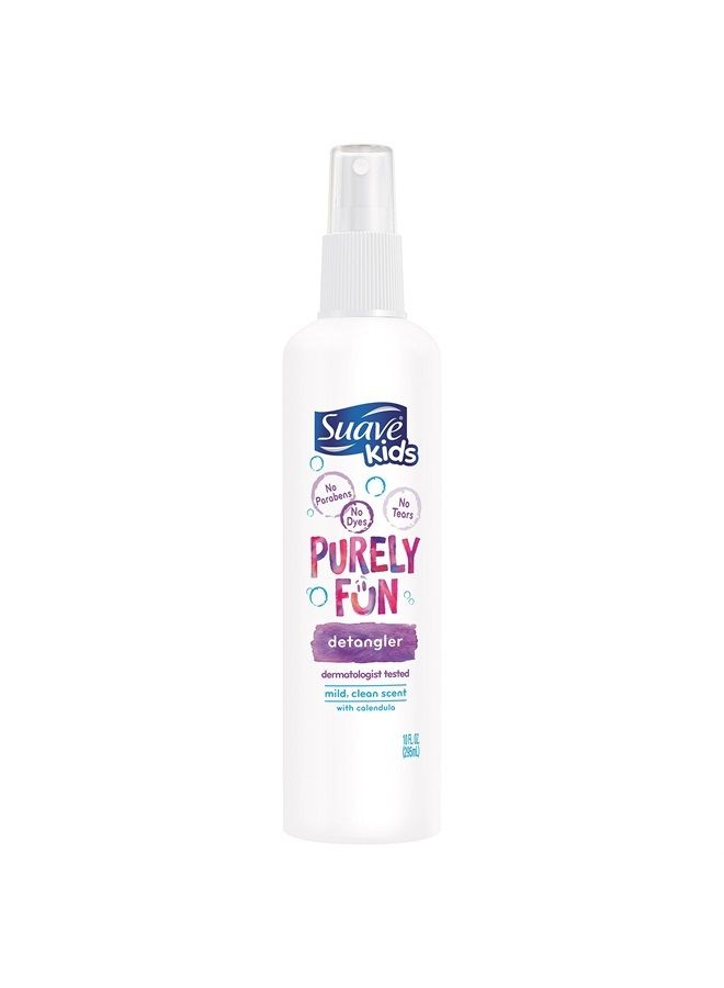 Kids Detangler Spray, Purely Fun, 10 oz