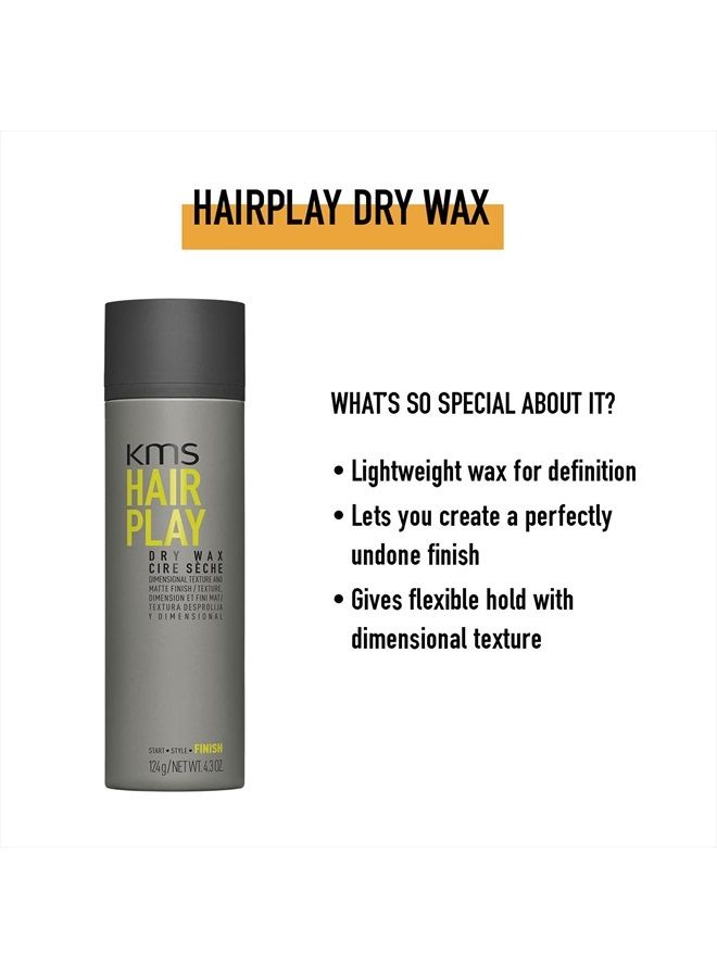 HAIRPLAY Flexible Hold Texturizing Dry Wax Finishing Hairspray, 4.3 Oz