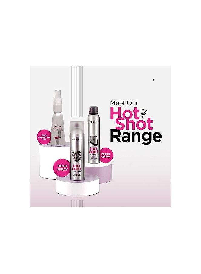 BBLUNT Hot Shot Hold Spray for Instant and Firm Hold