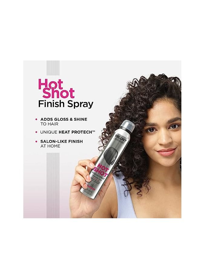 BBlunt Hot Shot Finish Spray For Radiant Shine