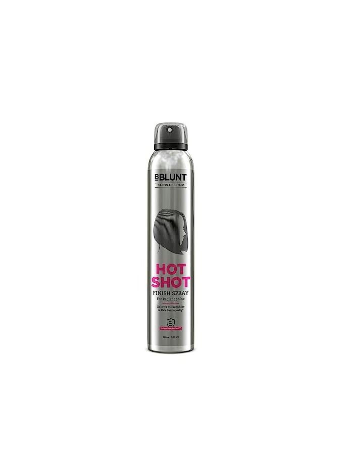 BBlunt Hot Shot Finish Spray For Radiant Shine