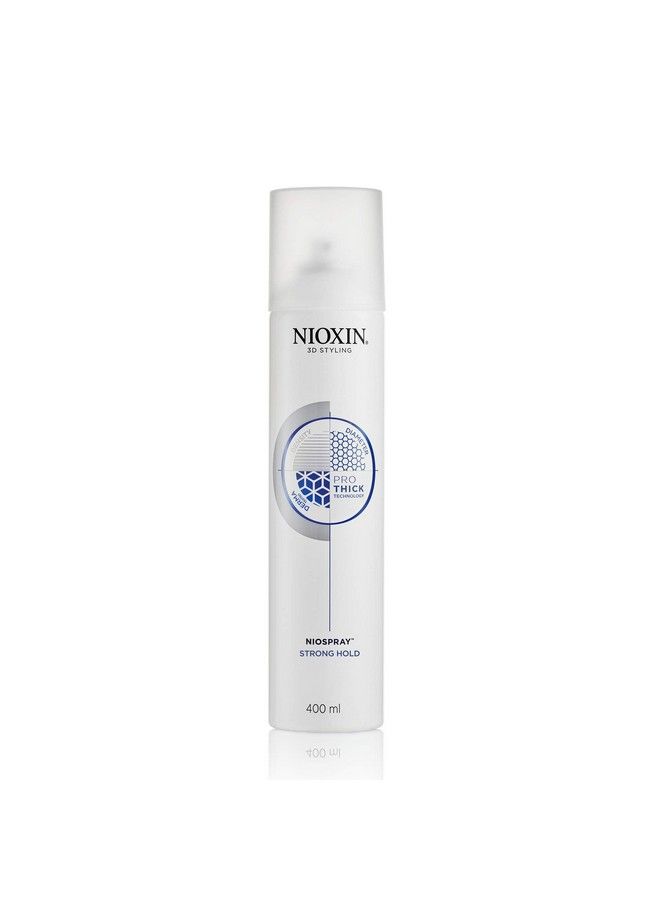 Niospray Strong Hold Hairspray Firm Hairspray For Fine Hair Provides A Long Lasting End Looks 10.6 Oz