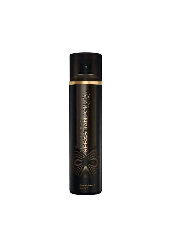 Professional Dark Oil Silkening Fragrant Mist Infused With Jojoba Oil And Argan Oil 4.5 Fl Oz