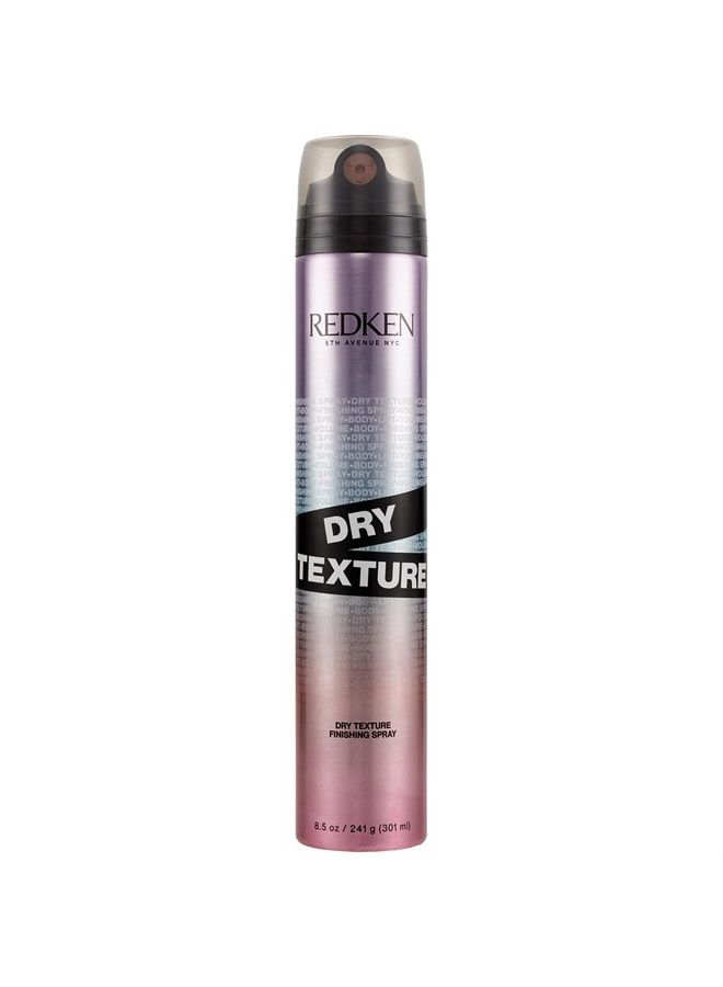 Redken Triple Dry 15 Dry Texture Finishing Spray | For All Hair Types | Adds Body & Shine Without Stickiness | Medium Hold | 8.5 Oz