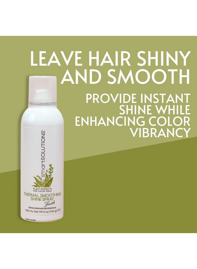 Smartsolutions Thermal Smooth N' Shine Spray 5 Oz.; Eliminates Frizz & Flyaway'S ; Nonsticky