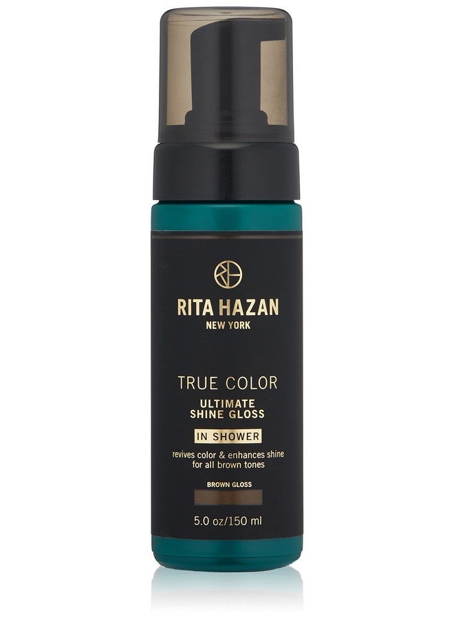 Ita Hazan Ultimate True Color Shine Gloss Boost Hair Color With Healthy Hair Shine Glazy Hair Treatment New Package Design 5 Oz. Brown Hair Gloss