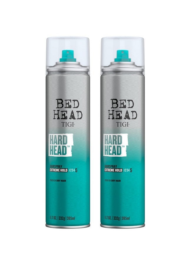 Igi Bed Hard Head Extra Strong Hold Hair Spray 10.6 Ounce (Pack Of 2)