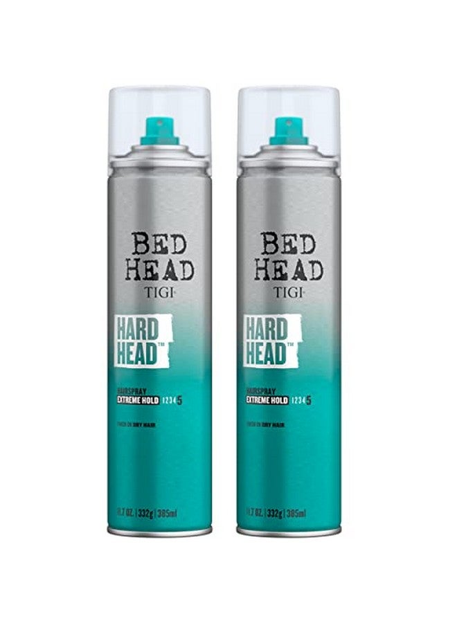 Igi Bed Hard Head Extra Strong Hold Hair Spray 10.6 Ounce (Pack Of 2)