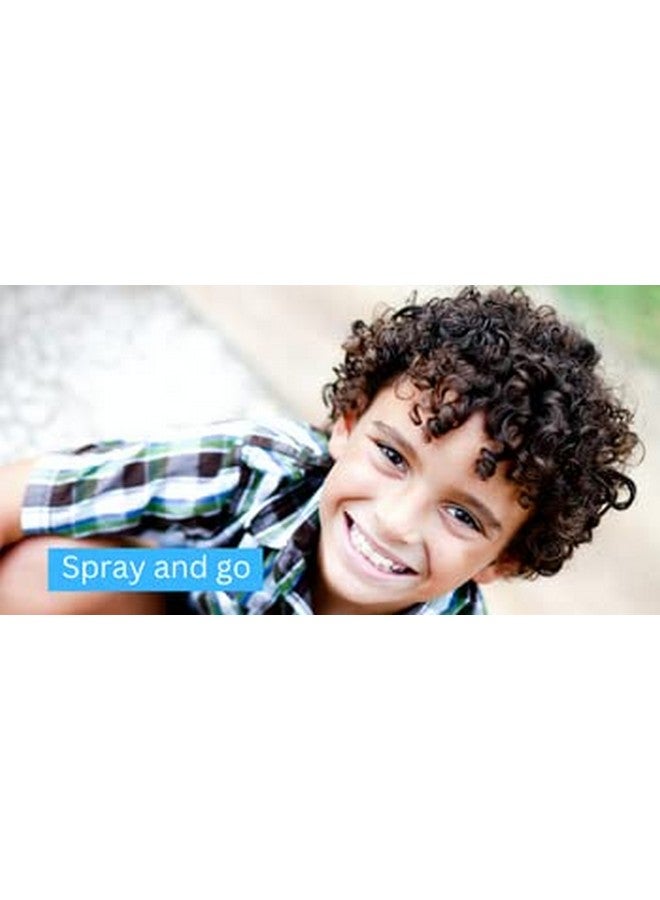 Kids & Toddlers Curl Spray 8Oz Fl. Oz. ; Tear Free Kids Toddlers Biracial Hair ; Restores Curls All Day Bounce And Hold