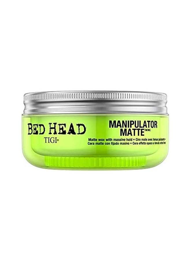 Pack Of 2 Bed Head Manipulator Matte Wax Green 57x2grams