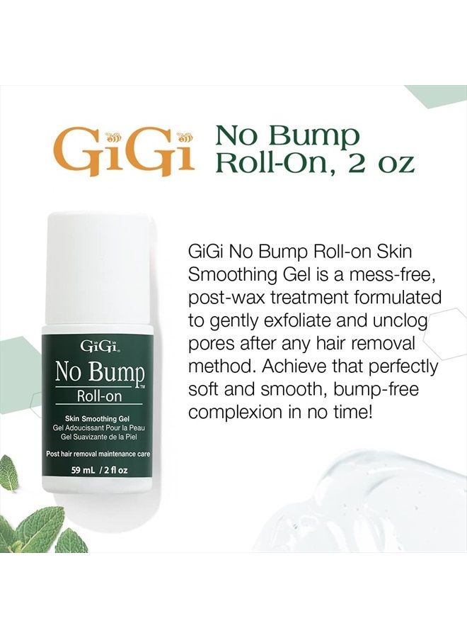 No Bump Roll-on Skin Smoothing Gel, Post-Wax and After-Shave Skin Care, Quick and Easy, 2 oz. 1-pc