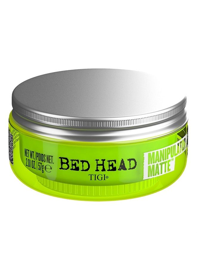 Bed Head Manipulator Matte Hair Wax Paste with Strong Hold 2.01 oz