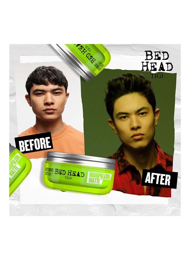 Bed Head Manipulator Matte Hair Wax Paste with Strong Hold 2.01 oz