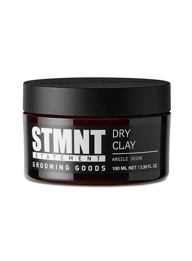 Grooming Goods Dry Clay, 3.38 oz | Extra Matte Finish | Super Strong Control | Easy to Wash Out