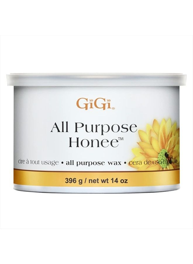 All Purpose Honee Hair Removal Soft Wax for All Skin and Hair Types, 14 oz