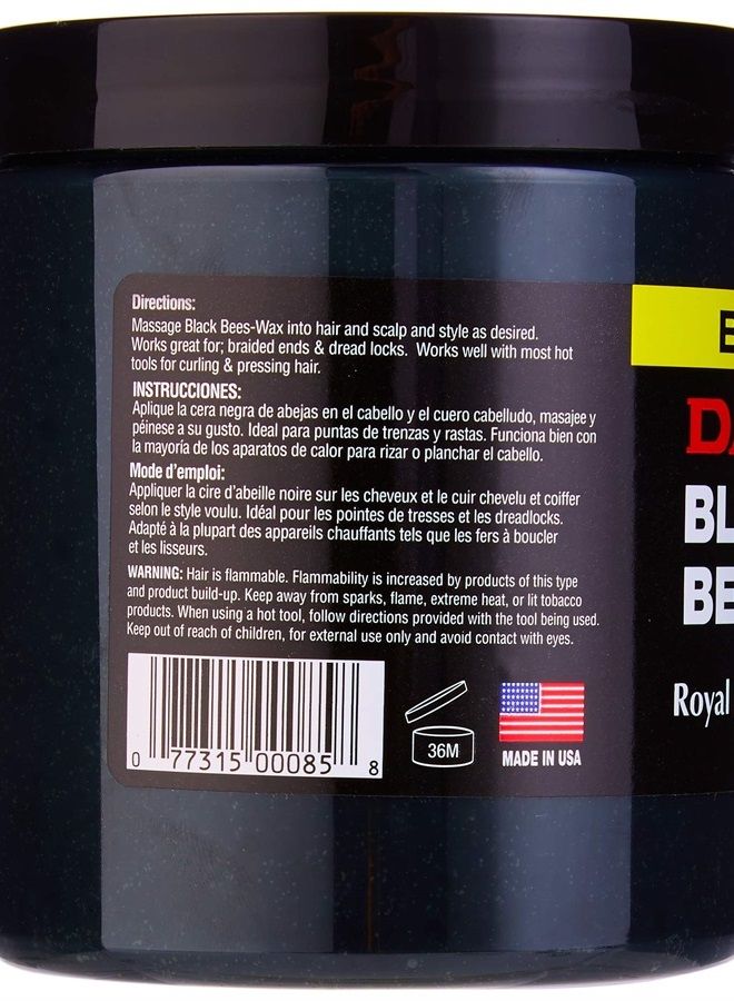 Dax Black Bees-Wax, 17.5 Ounce