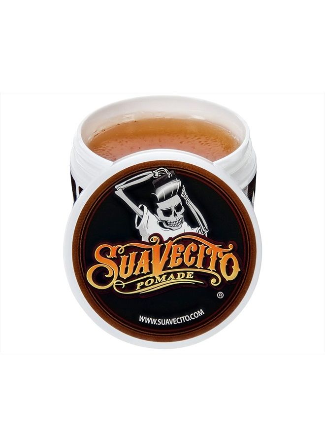 Pomade Original Hold 4 oz, 1 Pack - Medium Hold Hair Pomade For Men - Medium Shine Water Based Wax Like Flake Free Hair Gel - Easy To Wash Out - All Day Hold For All Hairstyles