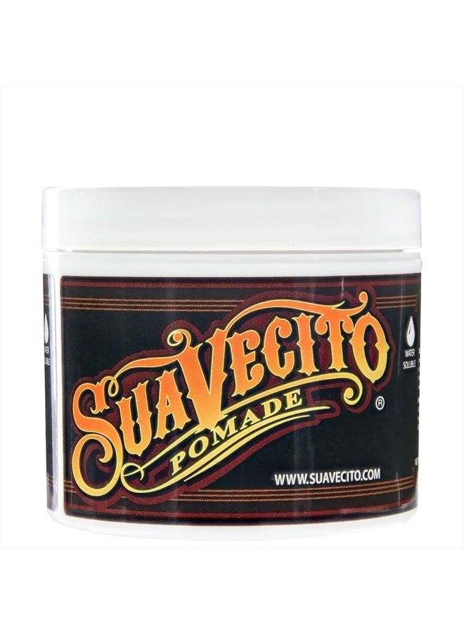 Pomade Original Hold 4 oz, 1 Pack - Medium Hold Hair Pomade For Men - Medium Shine Water Based Wax Like Flake Free Hair Gel - Easy To Wash Out - All Day Hold For All Hairstyles