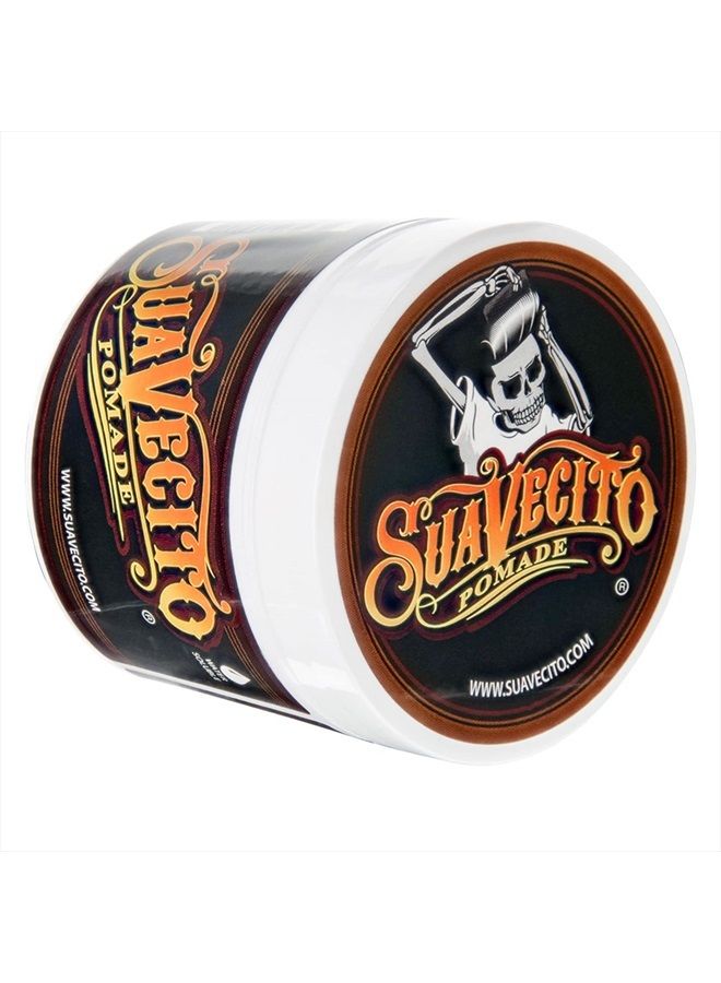 Pomade Original Hold 4 oz, 1 Pack - Medium Hold Hair Pomade For Men - Medium Shine Water Based Wax Like Flake Free Hair Gel - Easy To Wash Out - All Day Hold For All Hairstyles